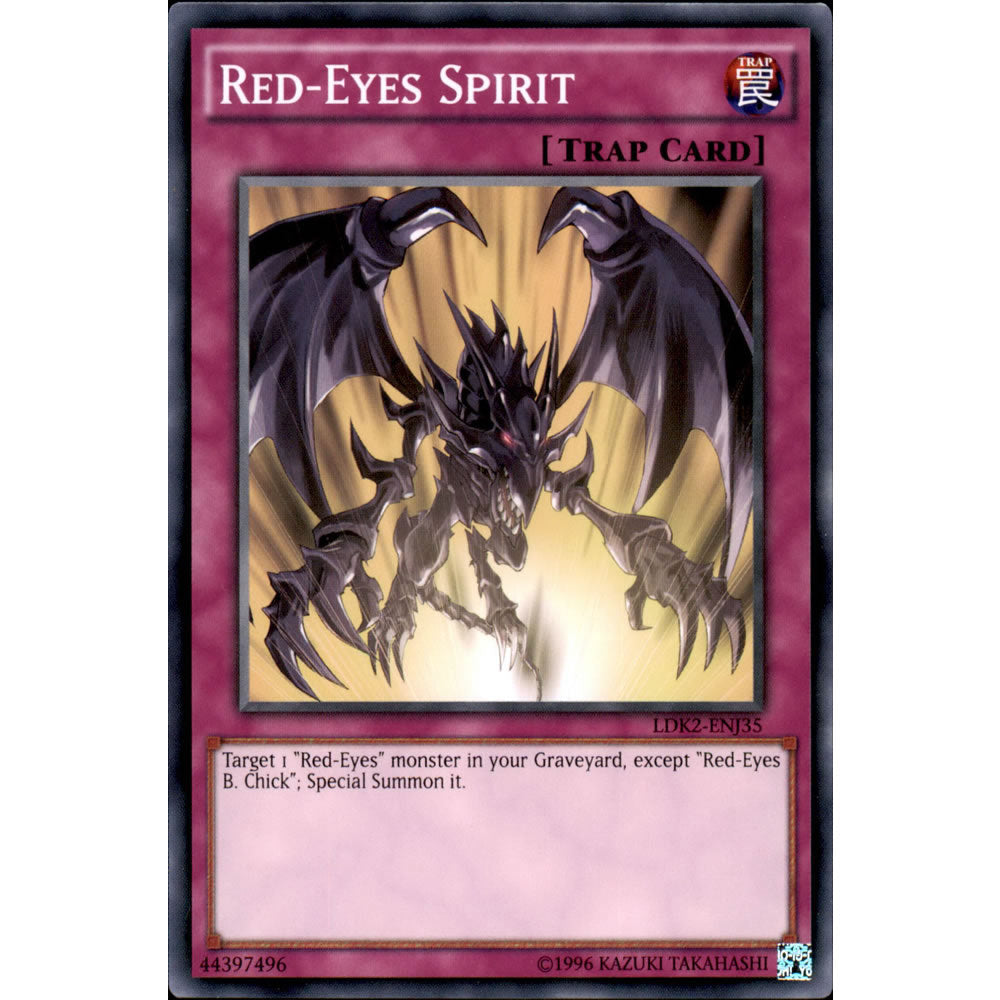 Red-Eyes Spirit LDK2-ENJ35 Yu-Gi-Oh! Card from the Legendary Decks 2 Set