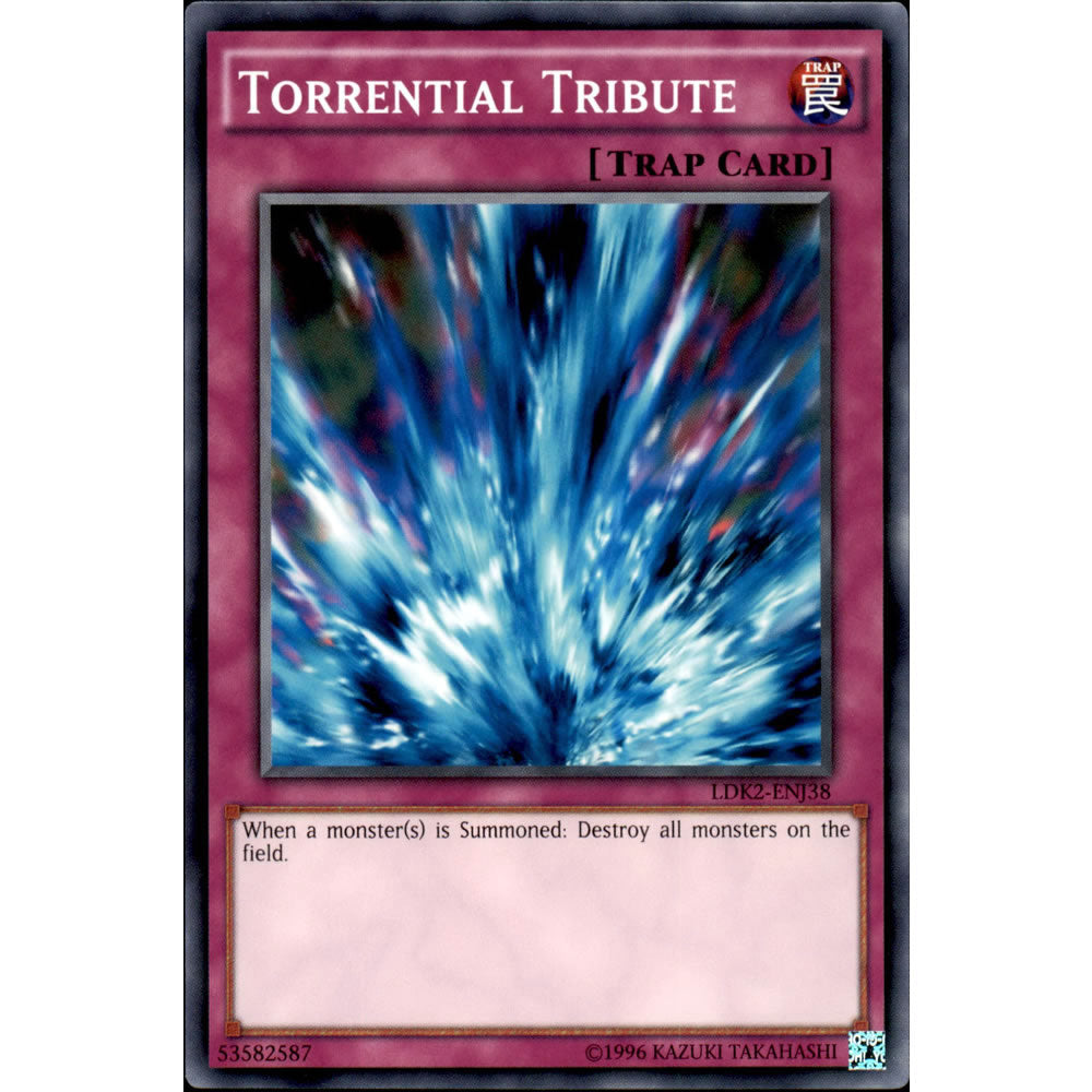 Torrential Tribute LDK2-ENJ38 Yu-Gi-Oh! Card from the Legendary Decks 2 Set