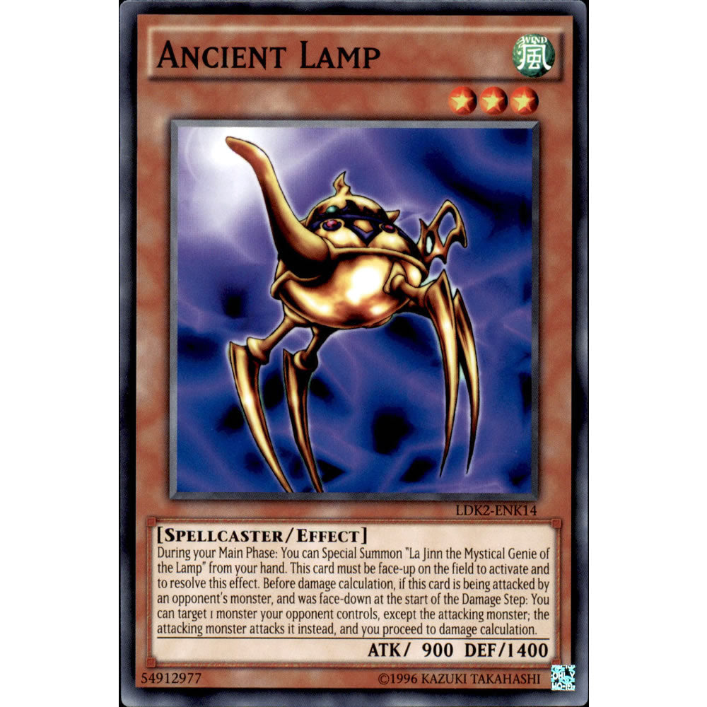 Ancient Lamp LDK2-ENK14 Yu-Gi-Oh! Card from the Legendary Decks 2 Set