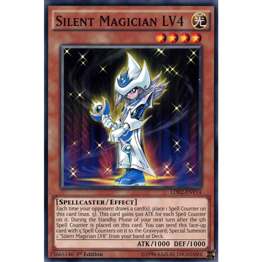 Silent Magician LV4 LDK2-ENY14 Yu-Gi-Oh! Card from the Legendary Decks 2 Set