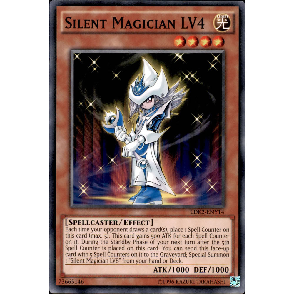 Silent Magician LV4 LDK2-ENY14 Yu-Gi-Oh! Card from the Legendary Decks 2 Set