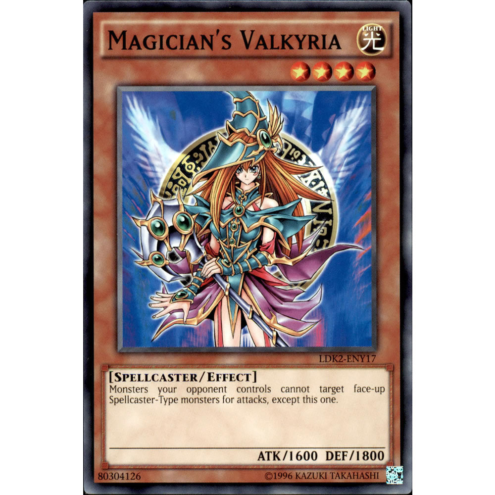 Magician's Valkyria LDK2-ENY17 Yu-Gi-Oh! Card from the Legendary Decks 2 Set