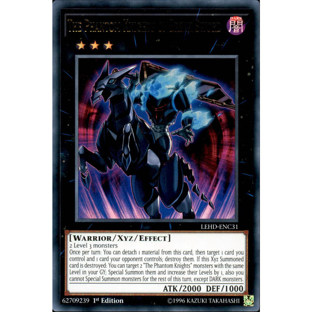 The Phantom Knights of Break Sword LEHD-ENC31 Yu-Gi-Oh! Card from the Legendary Hero Decks Set