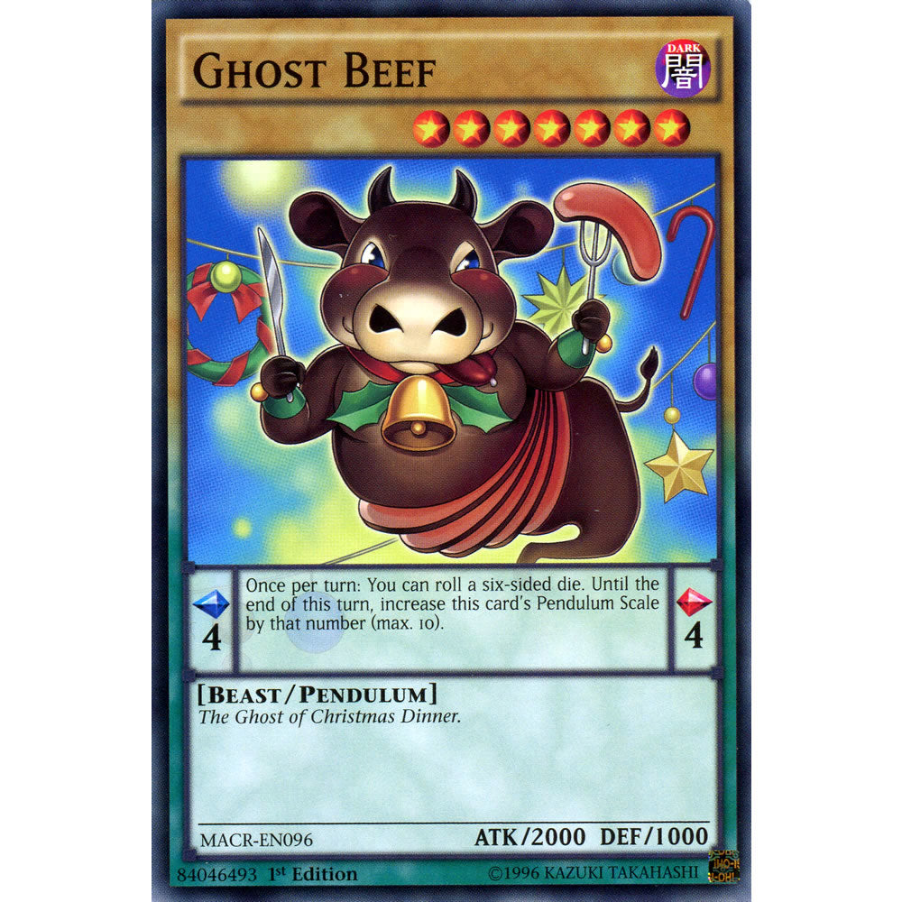 Ghost Beef MACR-EN096 Yu-Gi-Oh! Card from the Maximum Crisis Set