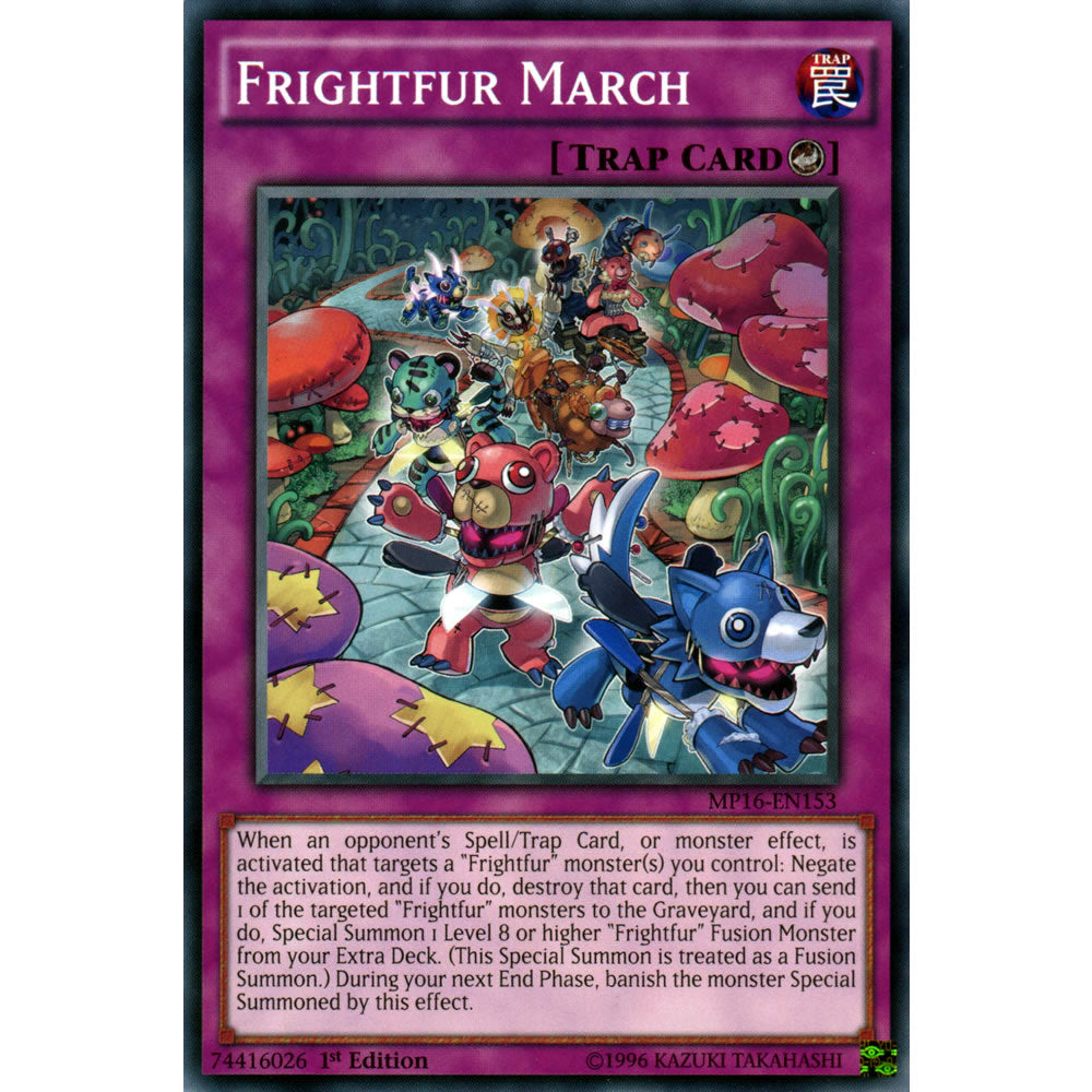 Frightfur March MP16-EN153 Yu-Gi-Oh! Card from the Mega Tin 2016 Mega Pack Set