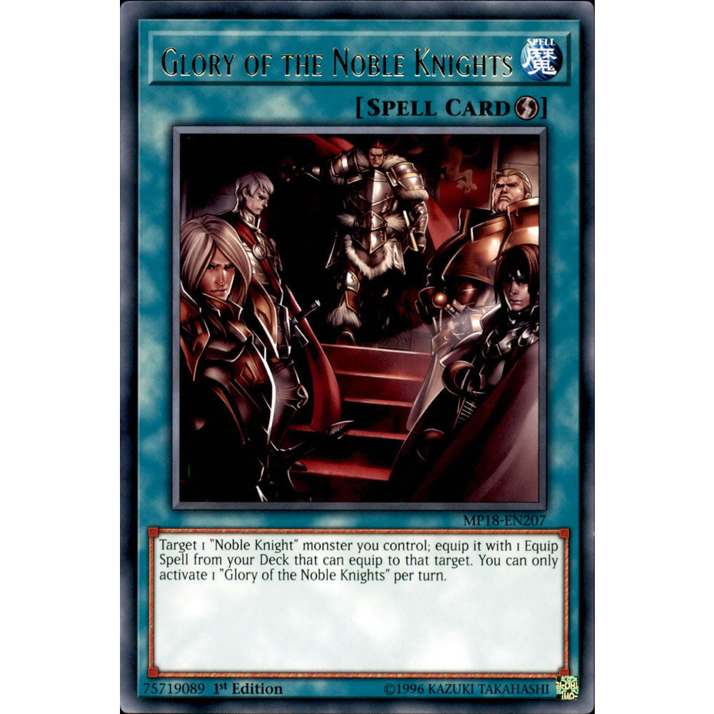 Glory of the Noble Knights MP18-EN207 Yu-Gi-Oh! Card from the Mega Tin 2018 Mega Pack Set