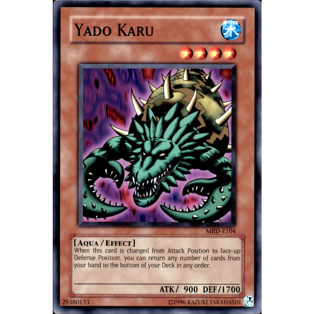 Yado Karu MRD-104 Yu-Gi-Oh! Card from the Metal Raiders Set