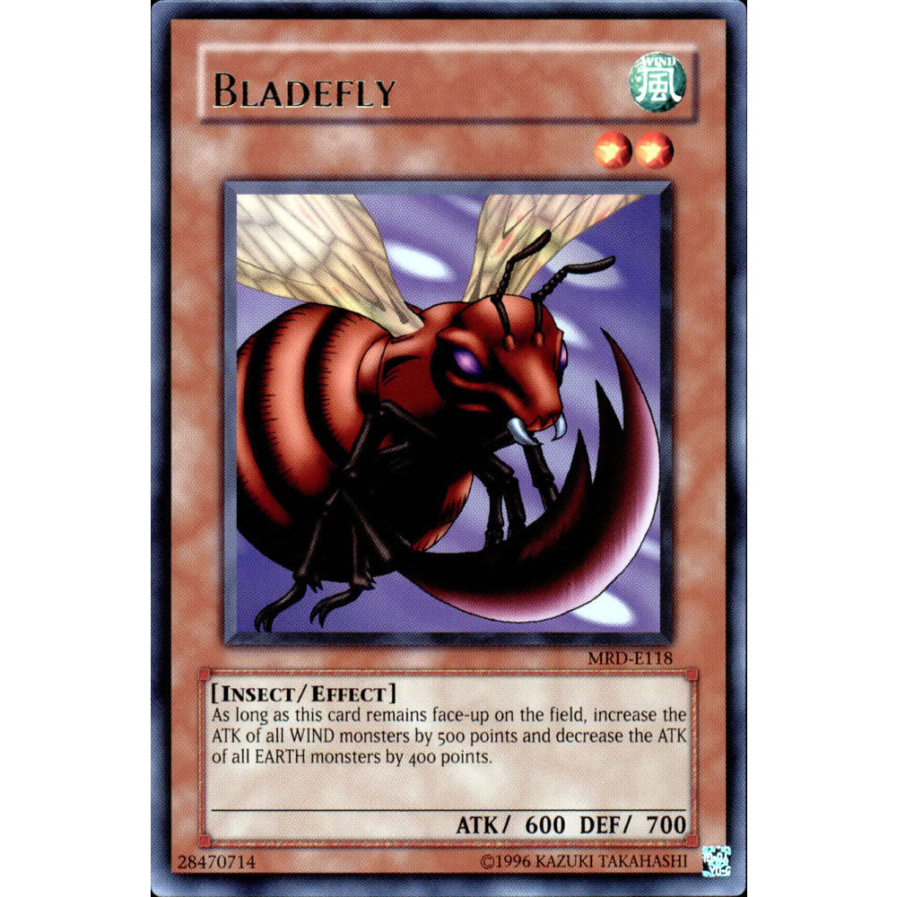 Bladefly MRD-118 Yu-Gi-Oh! Card from the Metal Raiders Set