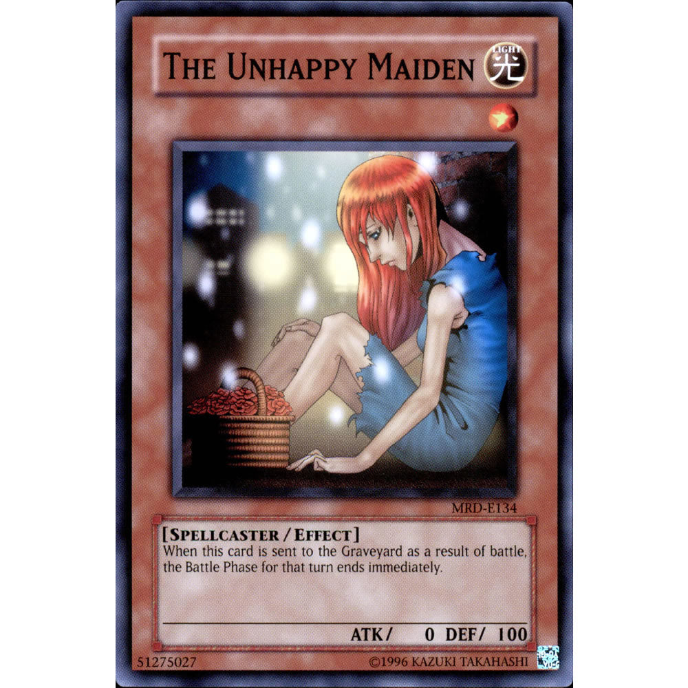 The Unhappy Maiden MRD-134 Yu-Gi-Oh! Card from the Metal Raiders Set