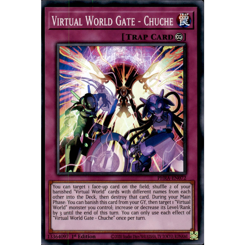 Virtual World Gate - Chuche PHRA-EN072 Yu-Gi-Oh! Card from the Phantom Rage Set