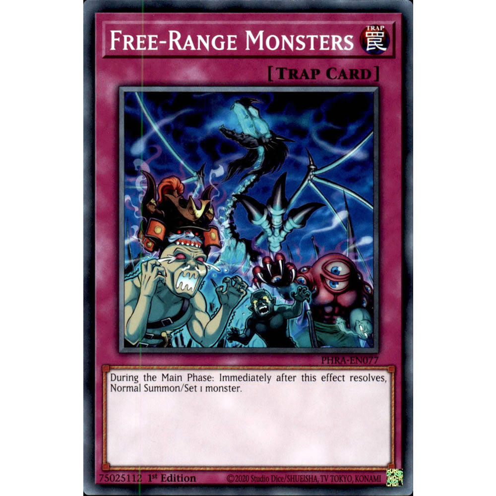 Free-Range Monsters PHRA-EN077 Yu-Gi-Oh! Card from the Phantom Rage Set