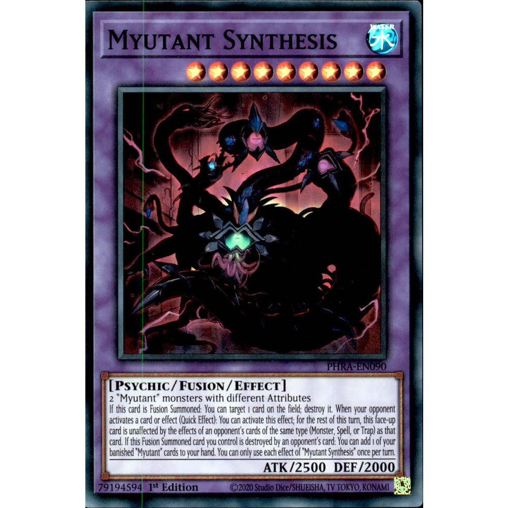 Myutant Synthesis PHRA-EN090 Yu-Gi-Oh! Card from the Phantom Rage Set