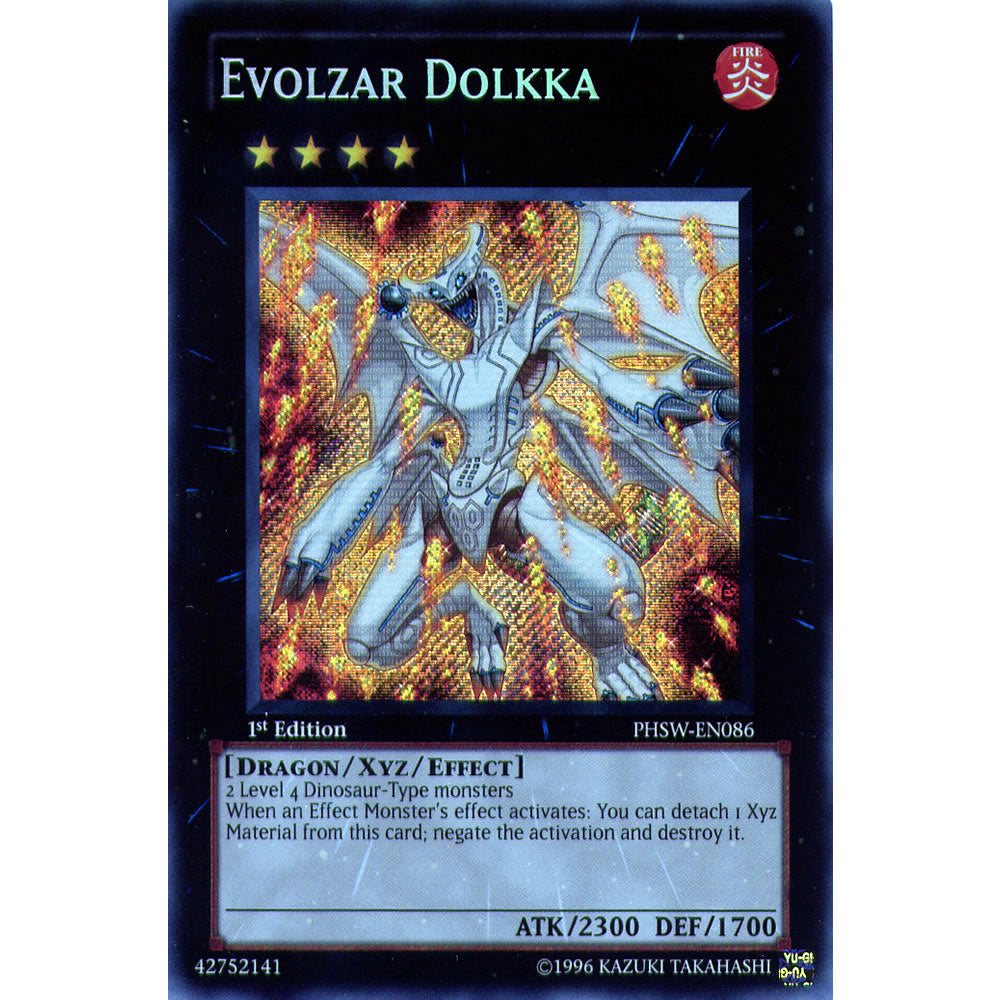 Evolzar Dolkka PHSW-EN086 Yu-Gi-Oh! Card from the Photon Shockwave Set