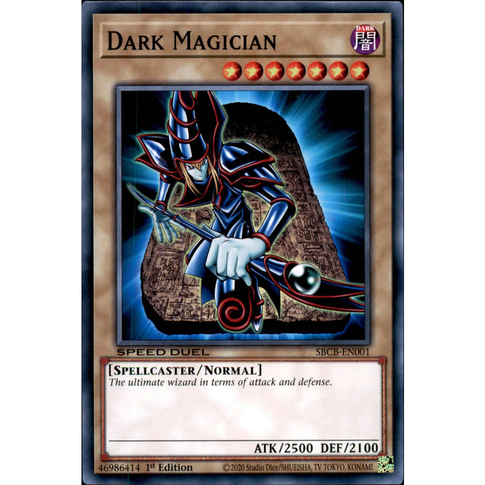 Dark Magician SBCB-EN001 Yu-Gi-Oh! Card from the Speed Duel: Battle City Set