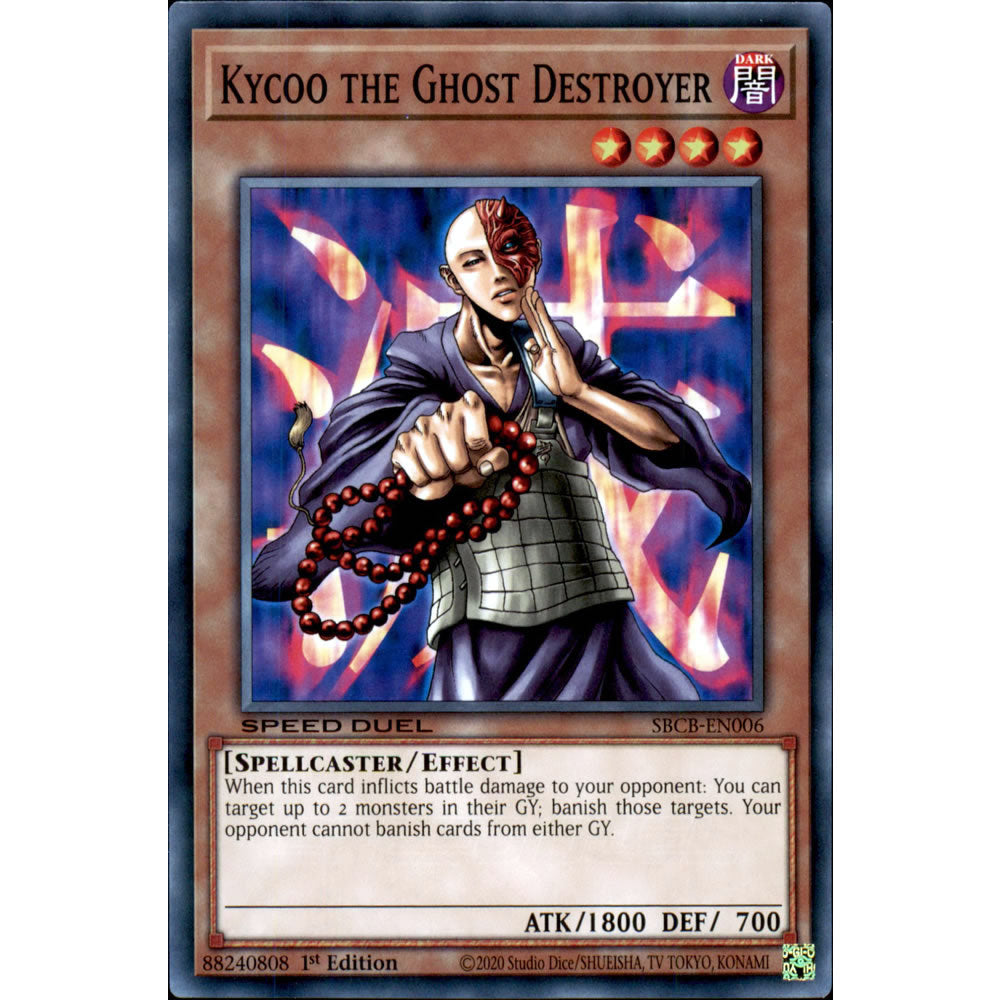 Kycoo the Ghost Destroyer SBCB-EN006 Yu-Gi-Oh! Card from the Speed Duel: Battle City Set