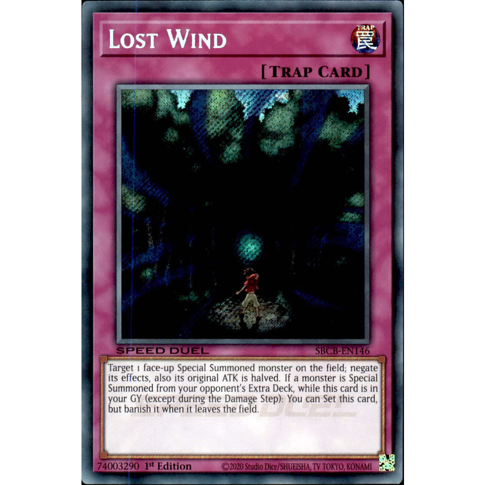 Lost Wind SBCB-EN146 Yu-Gi-Oh! Card from the Speed Duel: Battle City Set