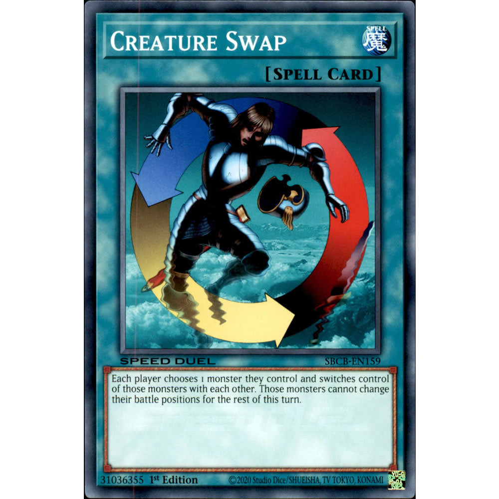 Creature Swap SBCB-EN159 Yu-Gi-Oh! Card from the Speed Duel: Battle City Set