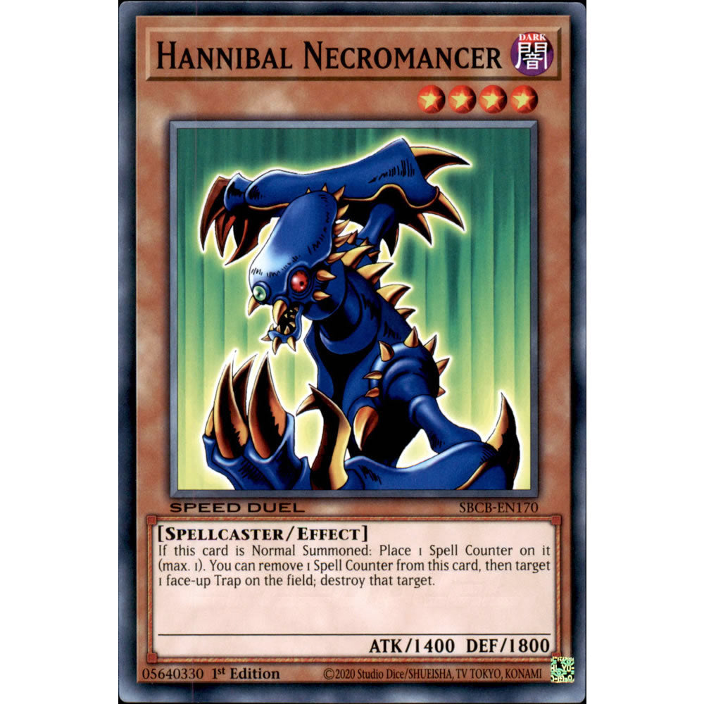 Hannibal Necromancer SBCB-EN170 Yu-Gi-Oh! Card from the Speed Duel: Battle City Set