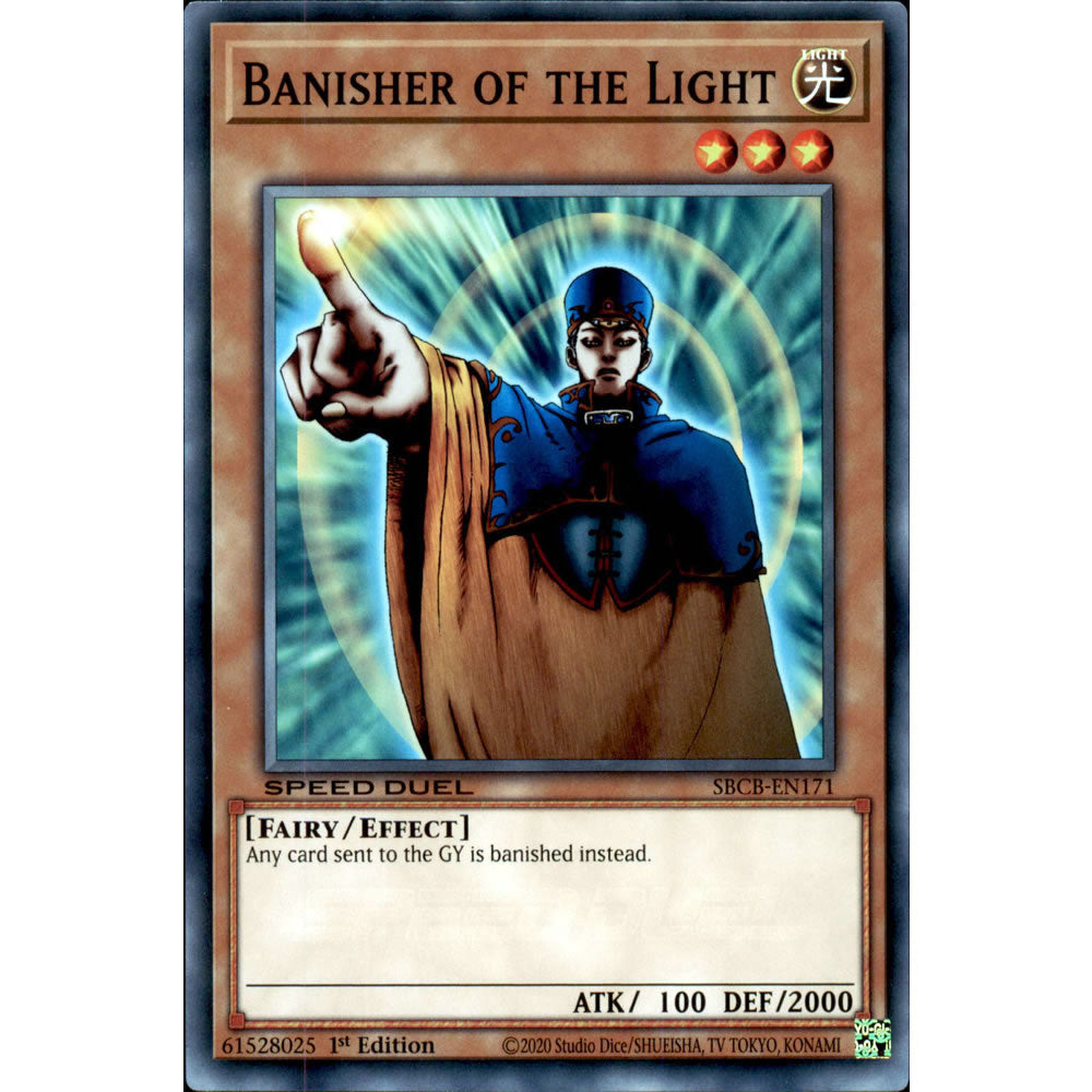 Banisher of the Light SBCB-EN171 Yu-Gi-Oh! Card from the Speed Duel: Battle City Set