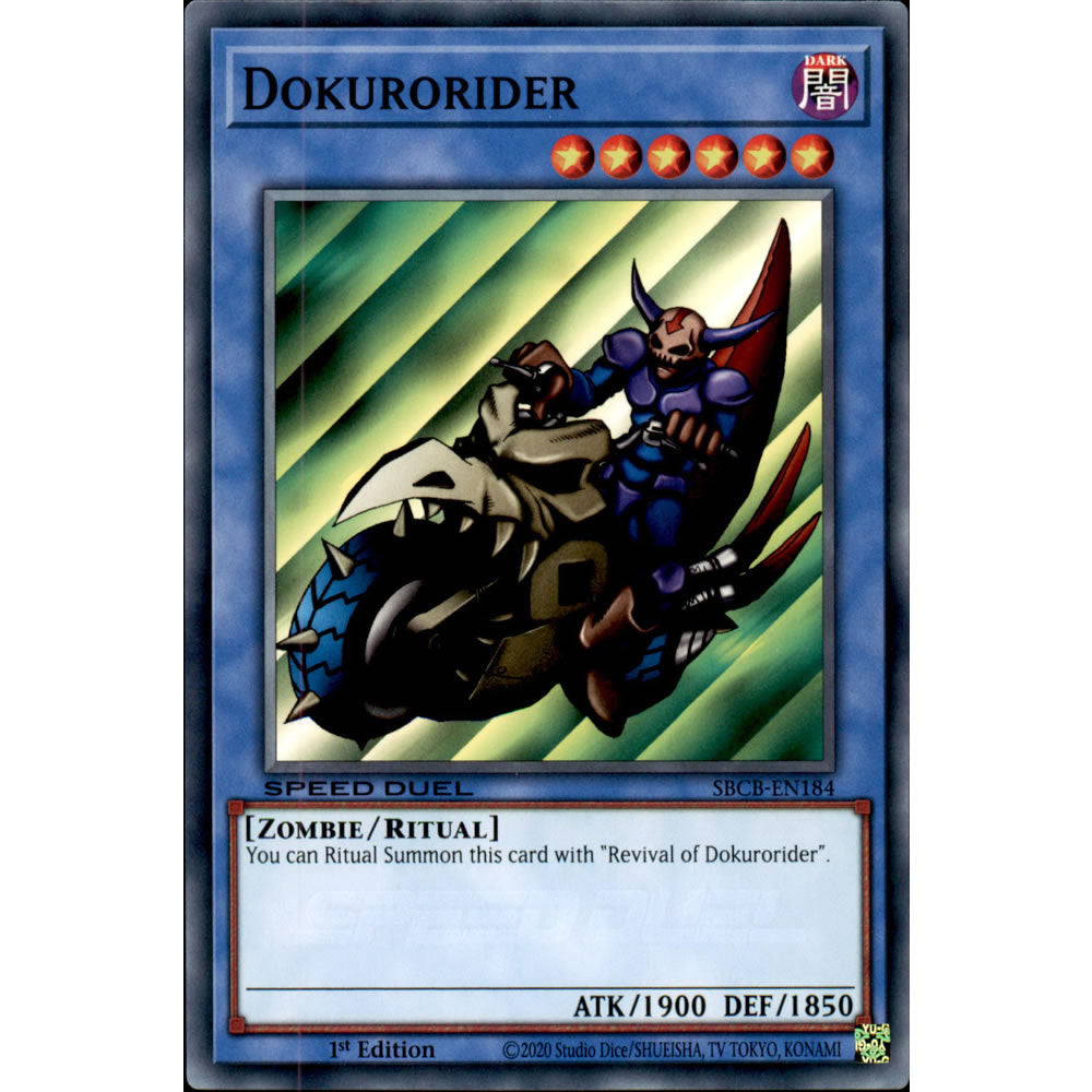 Dokurorider SBCB-EN184 Yu-Gi-Oh! Card from the Speed Duel: Battle City Set