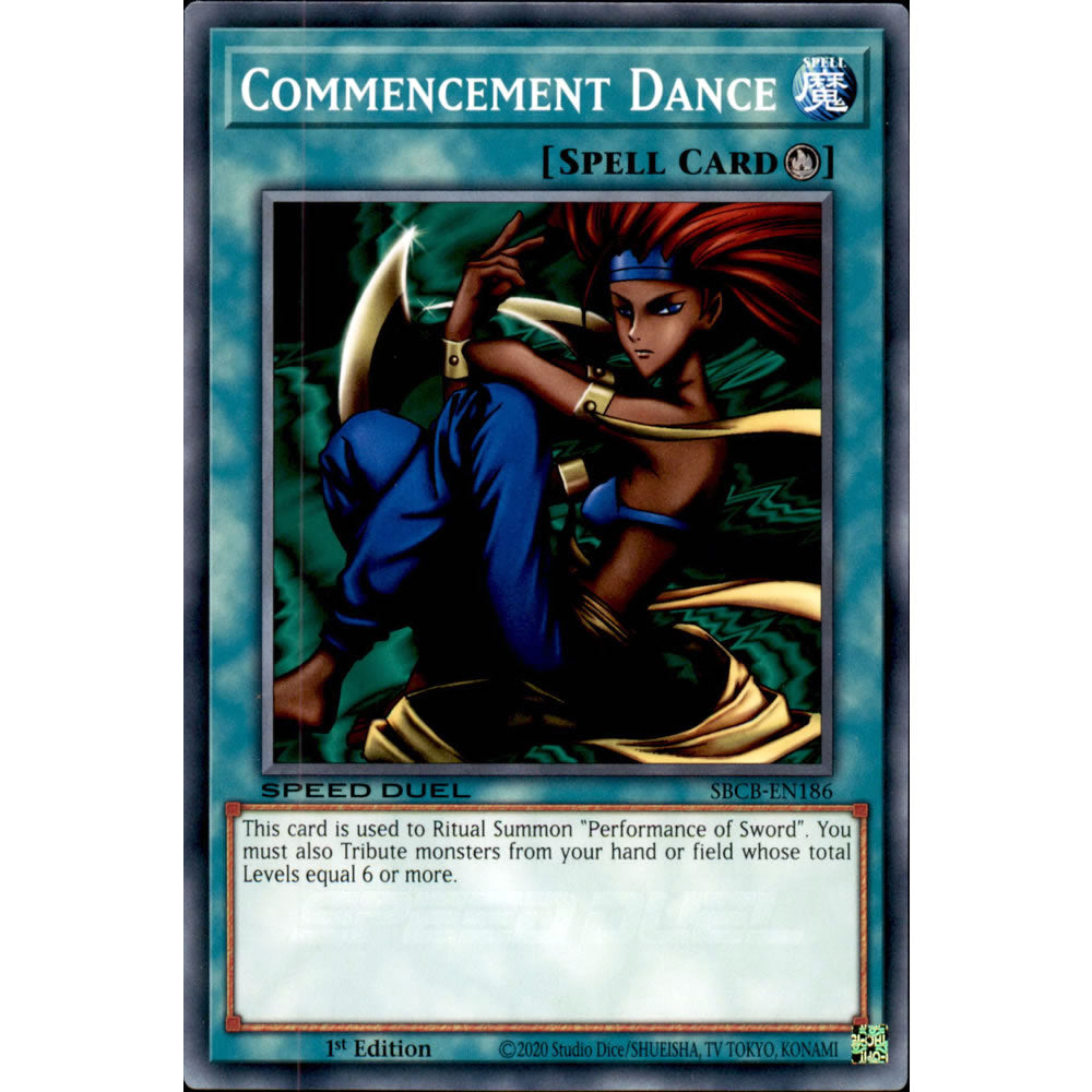 Commencement Dance SBCB-EN186 Yu-Gi-Oh! Card from the Speed Duel: Battle City Set