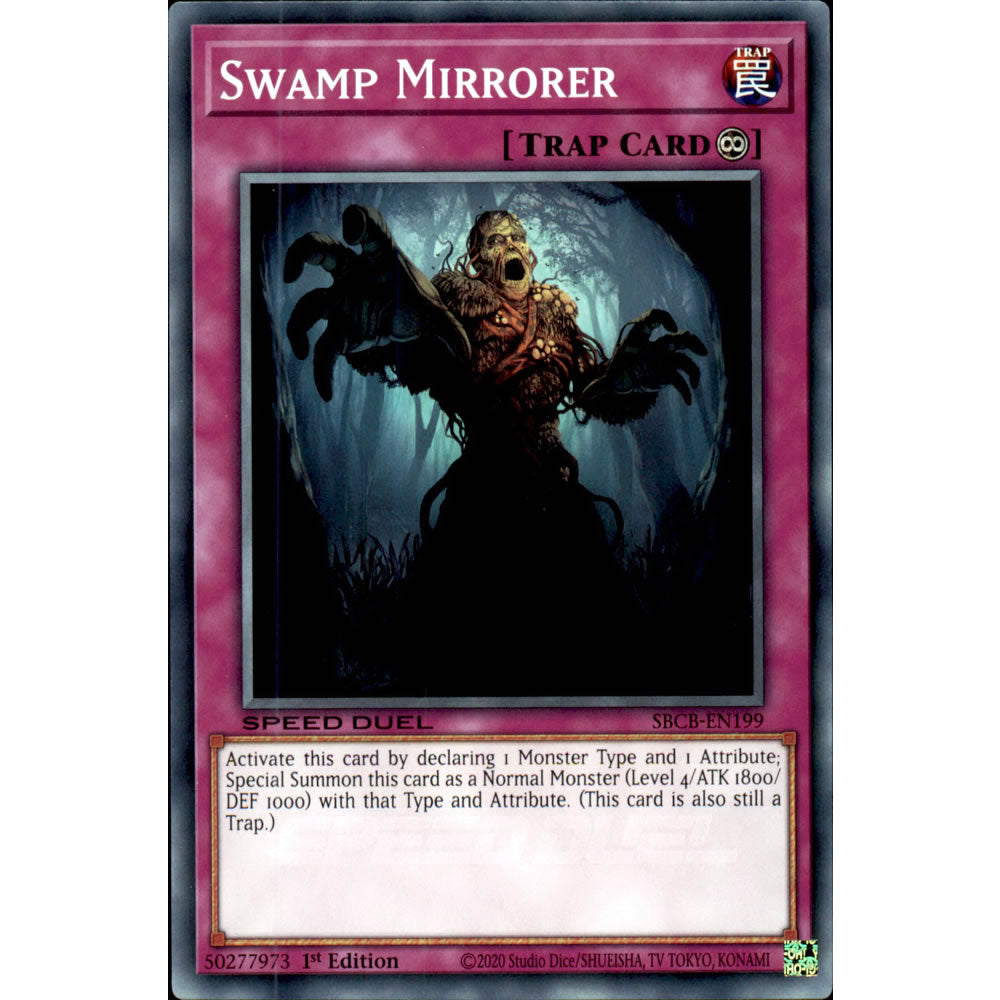 Swamp Mirrorer SBCB-EN199 Yu-Gi-Oh! Card from the Speed Duel: Battle City Set