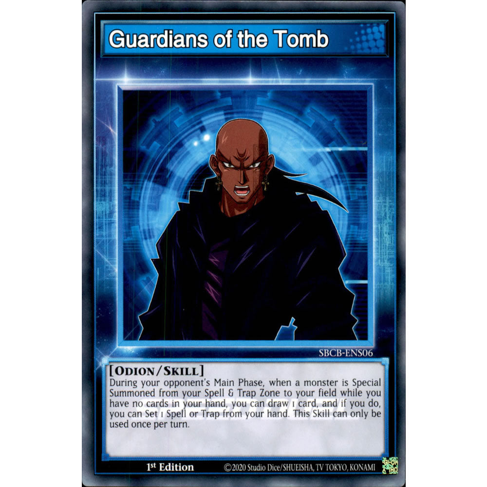 Guardians of the Tomb SBCB-ENS06 Yu-Gi-Oh! Card from the Speed Duel: Battle City Set