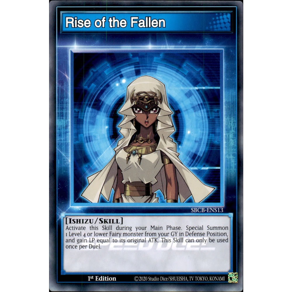 Rise of the Fallen SBCB-ENS13 Yu-Gi-Oh! Card from the Speed Duel: Battle City Set