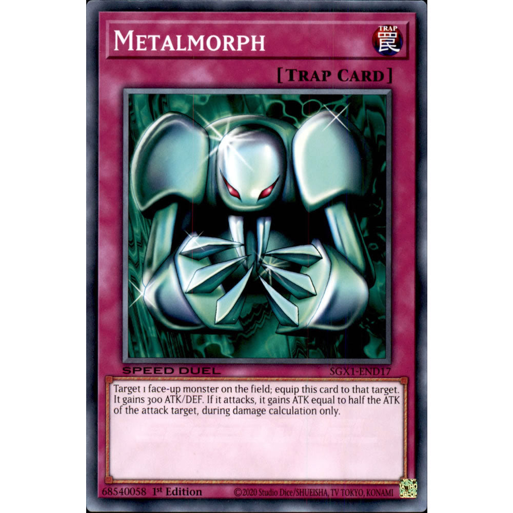 Metalmorph SGX1-END17 Yu-Gi-Oh! Card from the Speed Duel GX: Duel Academy Box Set