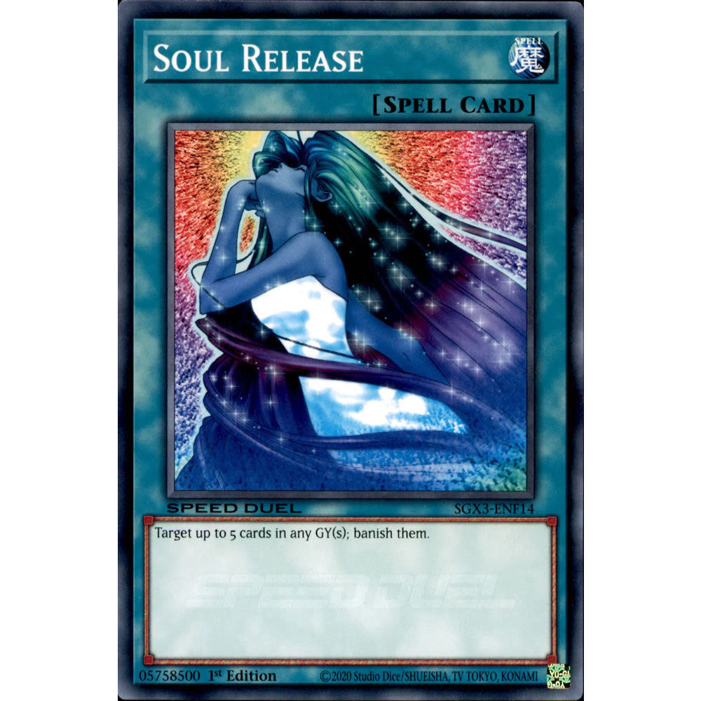 Soul Release SGX3-ENF14 Yu-Gi-Oh! Card from the Speed Duel GX: Duelists of Shadows Set