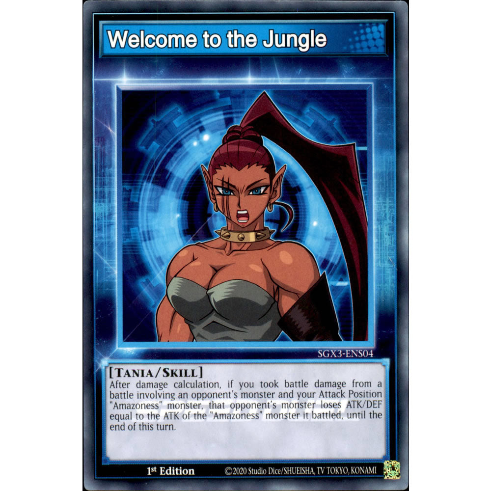 Welcome to the Jungle SGX3-ENS04 Yu-Gi-Oh! Card from the Speed Duel GX: Duelists of Shadows Set