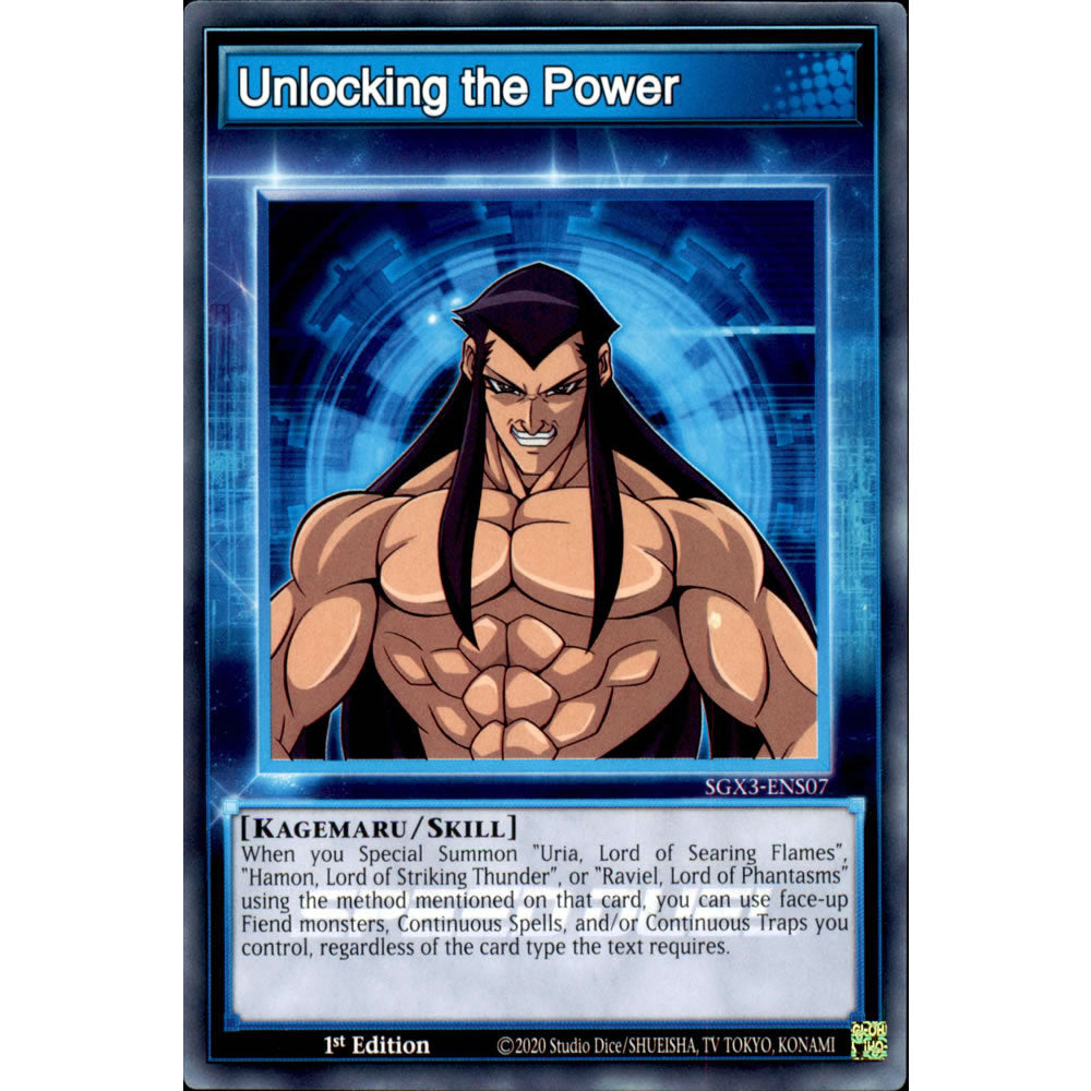 Unlocking the Power SGX3-ENS07 Yu-Gi-Oh! Card from the Speed Duel GX: Duelists of Shadows Set