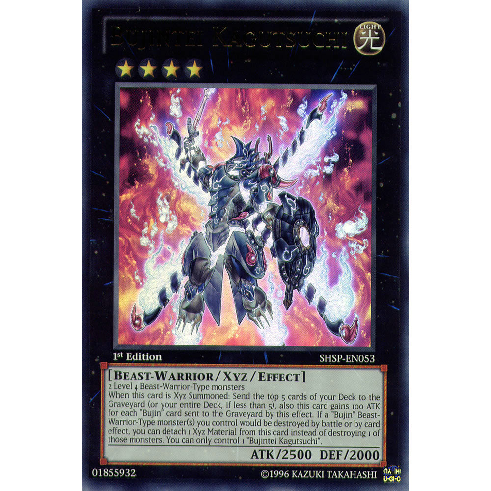 Bujintei Kagutsuchi SHSP-EN053 Yu-Gi-Oh! Card from the Shadow Specters Set