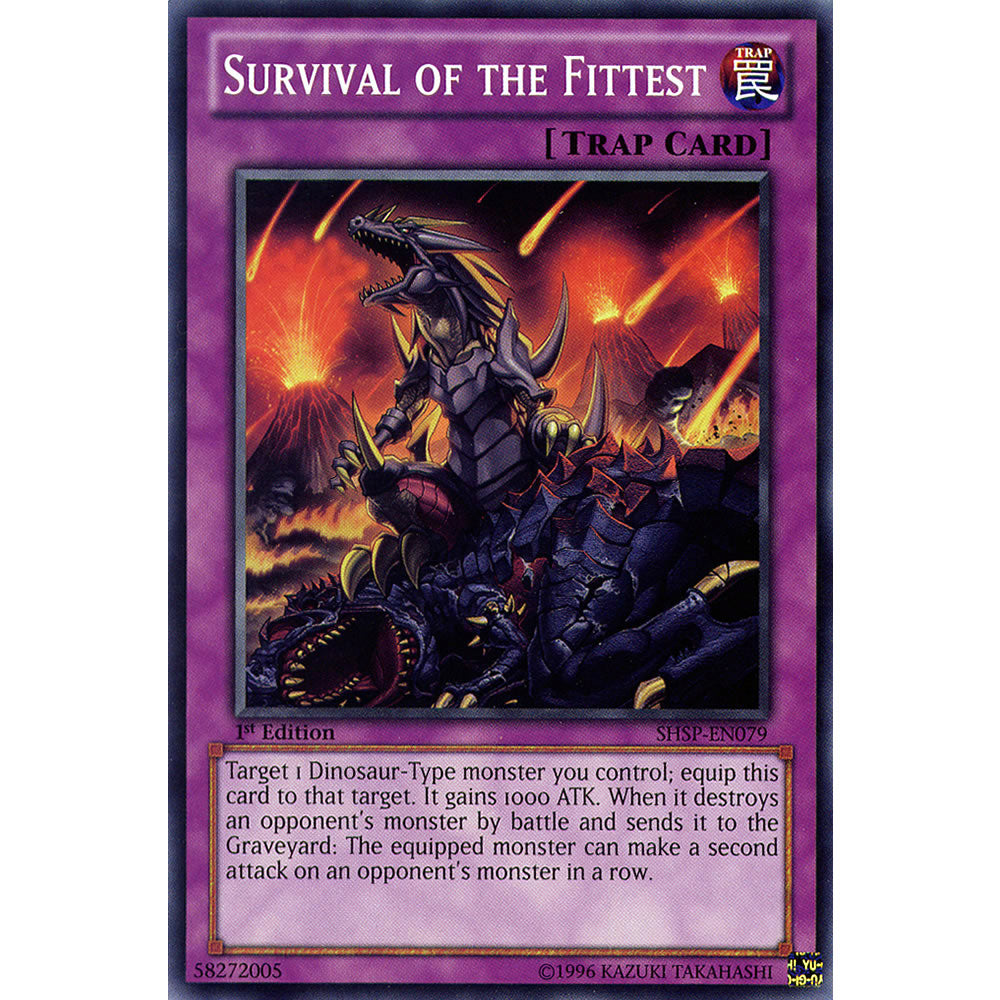 Survival of the Fittest? SHSP-EN079 Yu-Gi-Oh! Card from the Shadow Specters Set