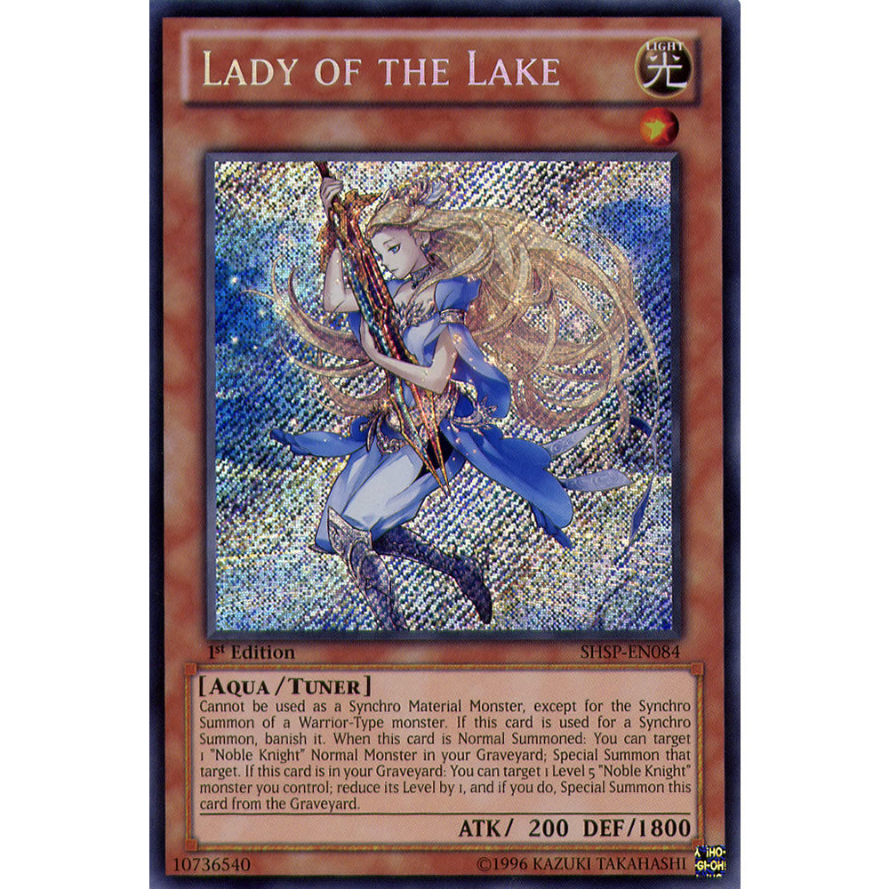 Lady of the Lake SHSP-EN084 Yu-Gi-Oh! Card from the Shadow Specters Set