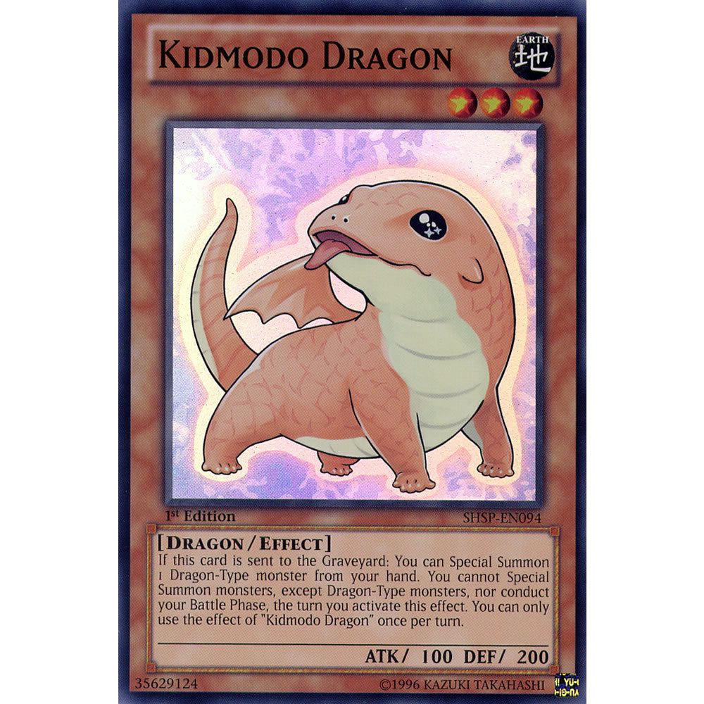 Kidmodo Dragon SHSP-EN094 Yu-Gi-Oh! Card from the Shadow Specters Set