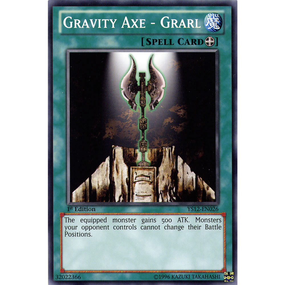 Gravity Axe - Grarl YS12-EN026 Yu-Gi-Oh! Card from the XYZ Symphony Set