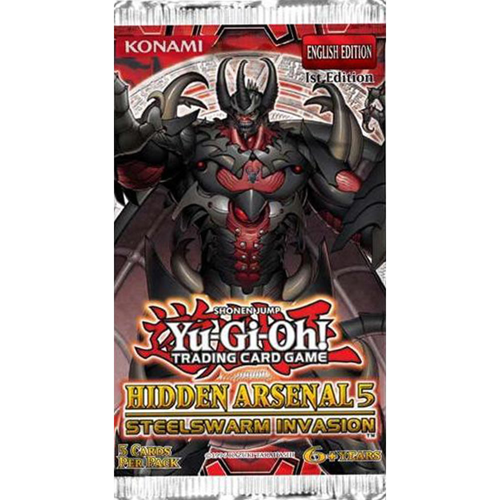 Yu-Gi-Oh! Hidden Arsenal 5 - Steelswarm Invasion Booster Pack